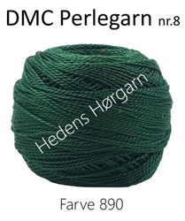 DMC Perlegarn nr. 8 farve 890